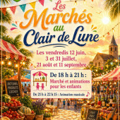 Marchés au clair de Lune