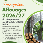 Affouages 2026-27